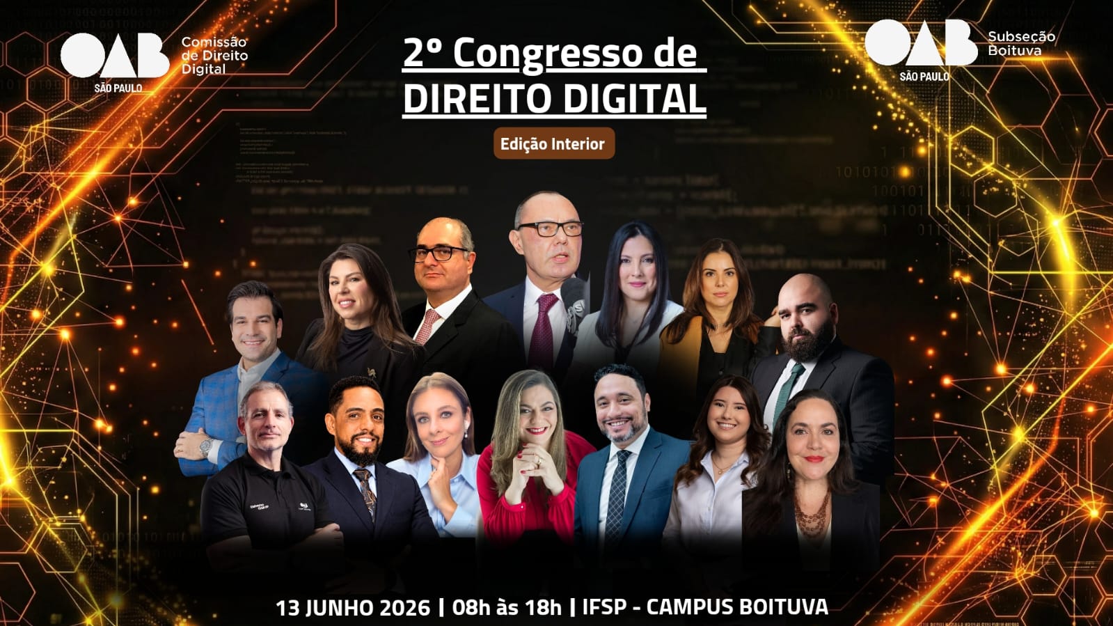 2º Congresso de Direito Digital OAB – Edição Interior acontecerá em Boituva/SP