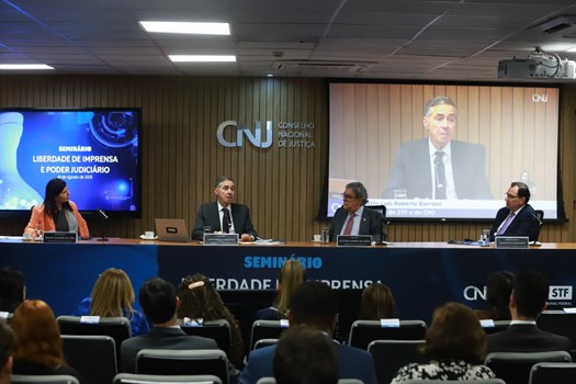 CNJ promove seminário sobre liberdade de imprensa com participação da OAB Nacional