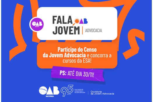 OAB oferece 50 vagas gratuitas em cursos ESA para jovens advogados até 30/11