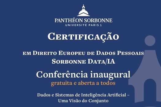 OAB oferece acesso gratuito à primeira aula da Sorbonne sobre proteção de dados e inteligência artificial