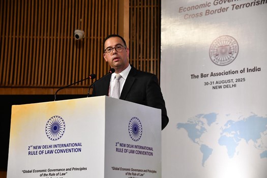 OAB reforça cooperação internacional em convenção sobre Estado de Direito na Índia