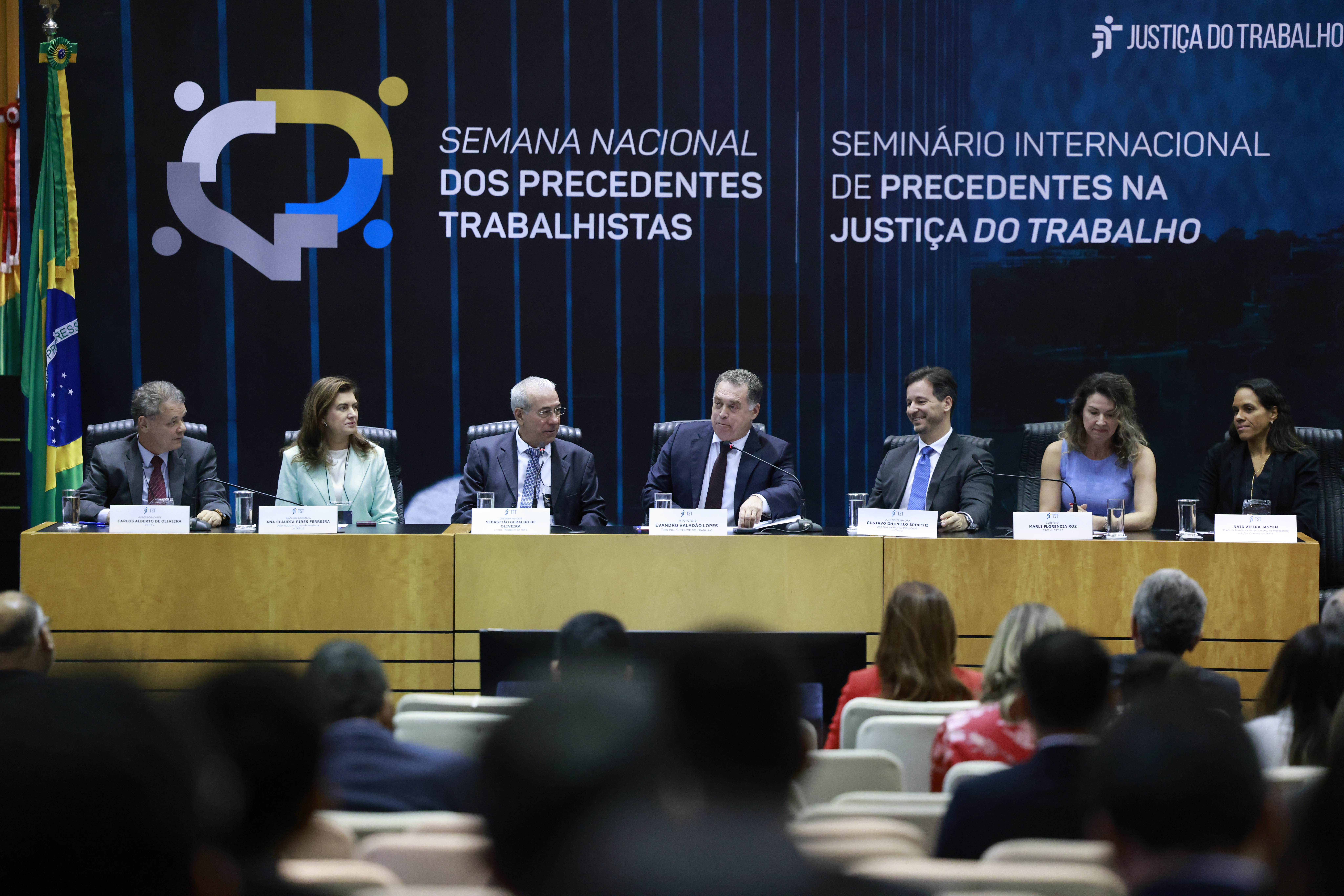 TRTs apresentam boas práticas inovadoras em sistema de precedentes no Seminário Internacional