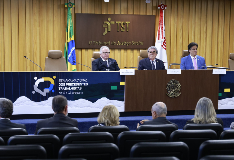 TST inaugura nova era com Semana Nacional dos Precedentes Trabalhistas